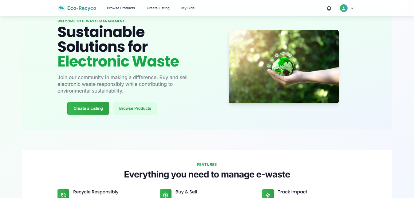 E-Waste Management System